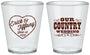 Custom Wedding Plastic Shot Glasses - Country Wedding | 484