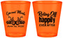 Custom Wedding Plastic Shot Glasses - Motorcycle | 493