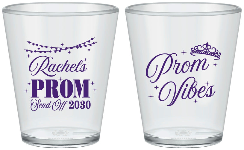 Custom Prom Plastic Shot Glasses - Send Off | 50007
