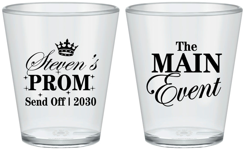 Custom Prom Plastic Shot Glasses - Send Off | 50008