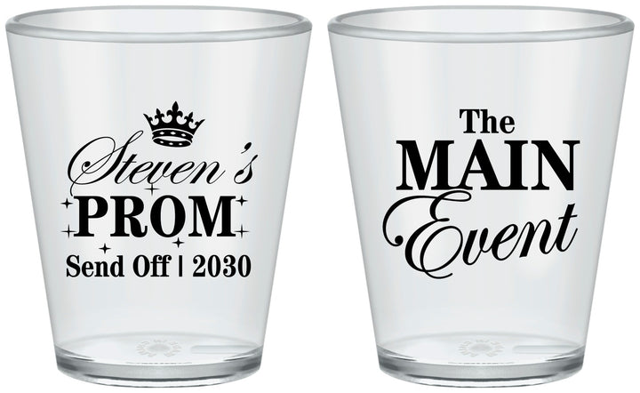 Custom Prom Plastic Shot Glasses - Send Off | 50008