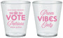 Custom Prom Plastic Shot Glasses - Queen Vote | 50017