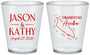 Custom Wedding Plastic Shot Glasses - Aruba | 504