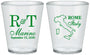 Custom Wedding Plastic Shot Glasses - Italy | 514
