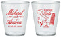 Custom Wedding Plastic Shot Glasses - Italy | 515