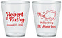 Custom Wedding Plastic Shot Glasses - St Maarten | 542