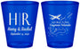 Custom Wedding Plastic Shot Glasses - Cayman Island | 544