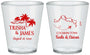 Custom Wedding Plastic Shot Glasses - Turks And Caicos | 547