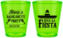 Custom Bachelorette Plastic Shot Glasses - Viva La Fiesta | 60001