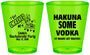 Custom Bachelorette Plastic Shot Glasses - Mexico Fiesta | 60008