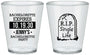 Custom Bachelorette Plastic Shot Glasses - Rip Single Life | 60014