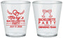 Custom Bachelorette Plastic Shot Glasses - Official Drink Team | 60017