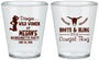 Custom Bachelorette Plastic Shot Glasses - Boots And Bling | 60023