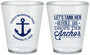 Custom Bachelorette Plastic Shot Glasses - Tank Her Drop Anchor | 60026