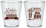 Custom Bachelorette Plastic Shot Glasses - Boots Bouquets Bbq | 60035