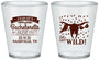 Custom Bachelorette Plastic Shot Glasses - Lets Get Wild Cowgirl | 60048
