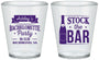 Custom Bachelorette Plastic Shot Glasses - Stock The Bar | 60053