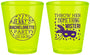 Custom Bachelorette Plastic Shot Glasses - Mardi Gras | 60055