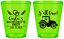 Custom Bachelorette Plastic Shot Glasses - Tractor Farm | 60070