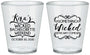 Custom Bachelorette Plastic Shot Glasses - Something Wicked | 60076