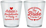Custom Bachelorette Plastic Shot Glasses - Bride To Be | 60088