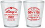 Custom Bachelorette Plastic Shot Glasses - Last Ride Before Bride | 60093