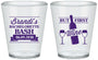 Custom Bachelorette Plastic Shot Glasses - Wine | 60099