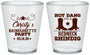 Custom Bachelorette Plastic Shot Glasses - Redneck Shindig | 60100