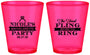 Custom Bachelorette Plastic Shot Glasses - Final Fling Before The Ring | 60110