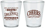 Custom Bachelorette Plastic Shot Glasses - Boots And Bling | 60118
