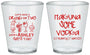 Custom Bachelorette Plastic Shot Glasses - Lets Get Wasted | 60119