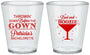 Custom Bachelorette Plastic Shot Glasses - Bad And Boozie | 60121