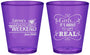 Custom Bachelorette Plastic Shot Glasses - About To Get Real | 60123