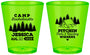 Custom Bachelorette Plastic Shot Glasses - Camping | 60124
