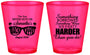 Custom Bachelorette Plastic Shot Glasses - Something Borrowed | 60133