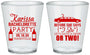 Custom Bachelorette Plastic Shot Glasses - Before She Says I Do | 60142