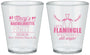 Custom Bachelorette Plastic Shot Glasses - Lets Flamingle Still Single | 60144