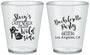 Custom Bachelorette Plastic Shot Glasses - Last Walk Wild Side | 60148