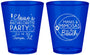 Custom Bachelorette Plastic Shot Glasses - Manis Mimosas | 60149
