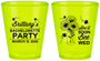 Custom Bachelorette Plastic Shot Glasses - She Will Soon Bee Wed | 60151