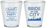 Custom Bachelorette Plastic Shot Glasses - New York | 60162