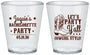 Custom Bachelorette Plastic Shot Glasses - Cowgirl Boots | 60163