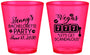 Custom Bachelorette Plastic Shot Glasses - Las Vegas | 60170