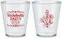 Custom Bachelorette Plastic Shot Glasses - Flowers | 60174