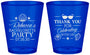 Custom Bachelorette Plastic Shot Glasses - Beach | 60177