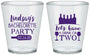 Custom Bachelorette Plastic Shot Glasses - Wine Drink Or Two | 60178