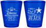 Custom Bachelorette Plastic Shot Glasses - Beach | 60183