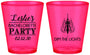 Custom Bachelorette Plastic Shot Glasses - Lights | 60188