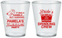 Custom Bachelorette Plastic Shot Glasses - Las Vegas | 60194