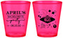 Custom Bachelorette Plastic Shot Glasses - Las Vegas | 60198